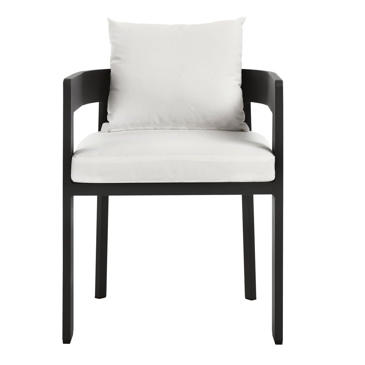 Tahlor 5-Piece Alfresco Dining Set, Gray & White