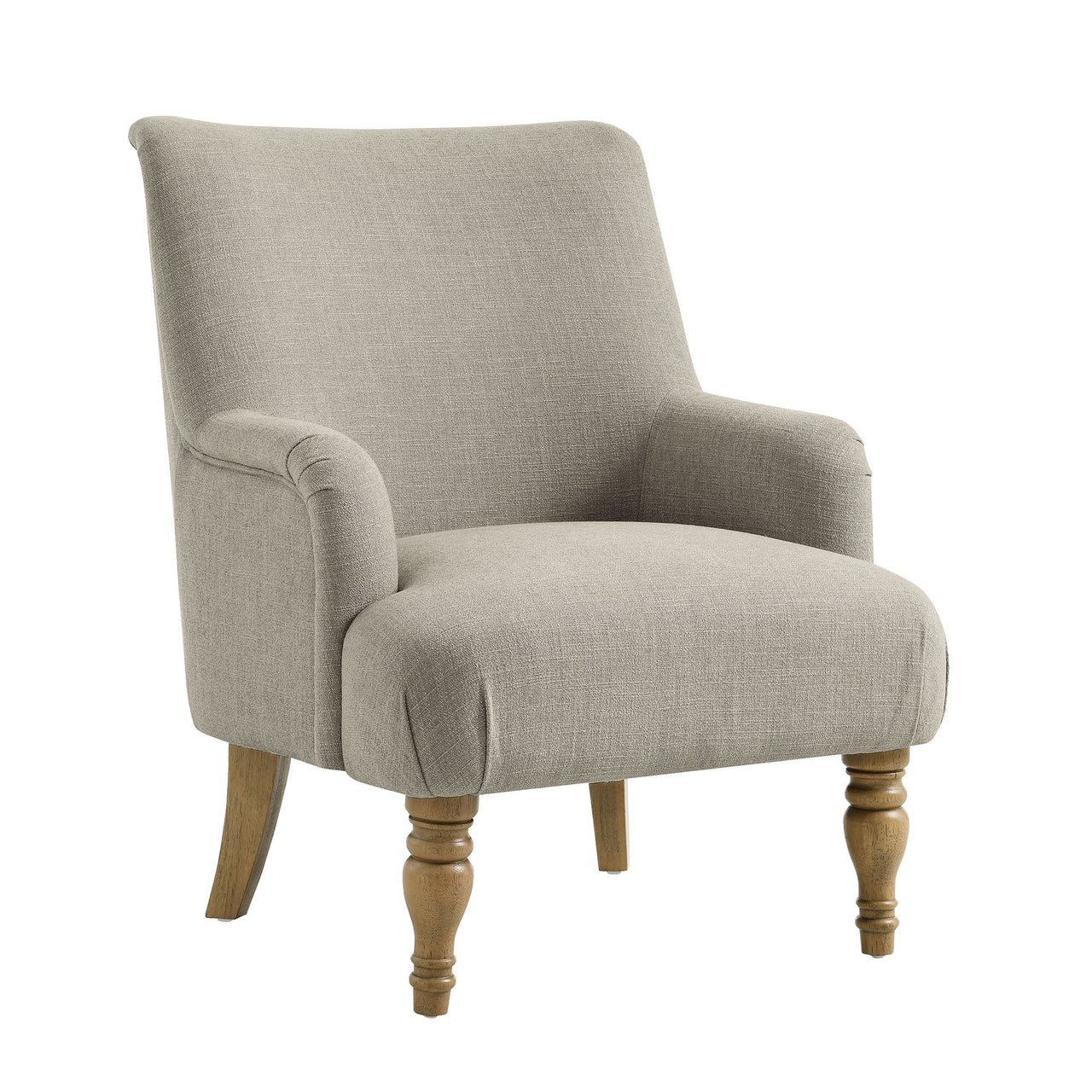Regalia Fabric Accent Chair, Linen