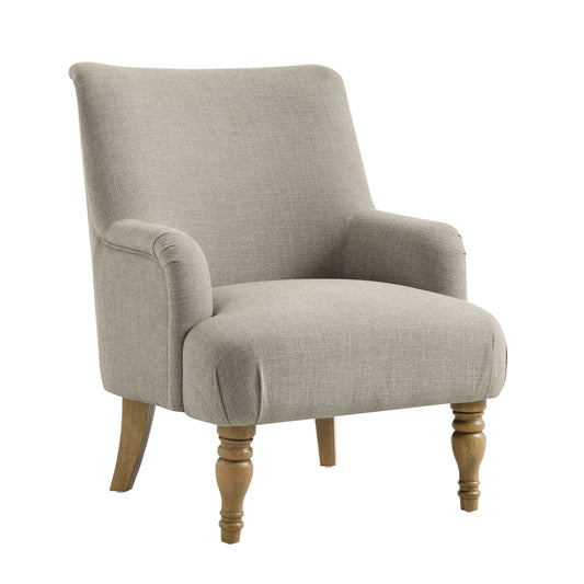Regalia Fabric Accent Chair, Linen