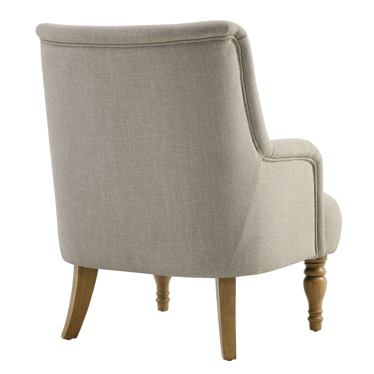 Regalia Fabric Accent Chair, Linen
