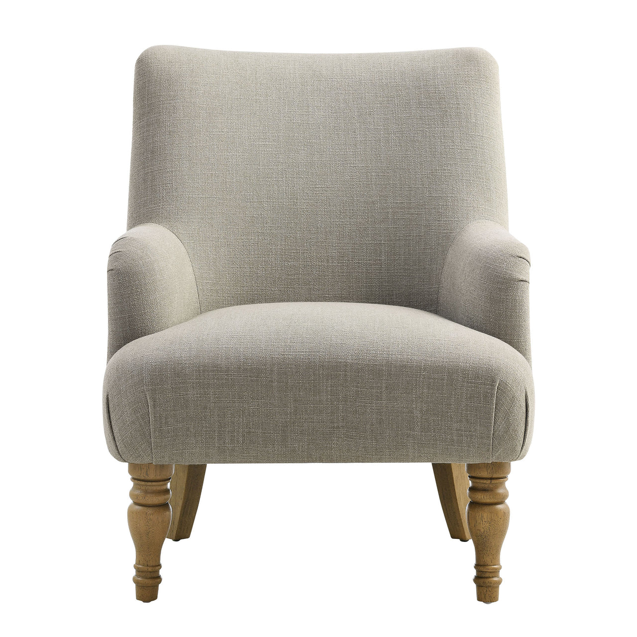 Regalia Fabric Accent Chair, Linen