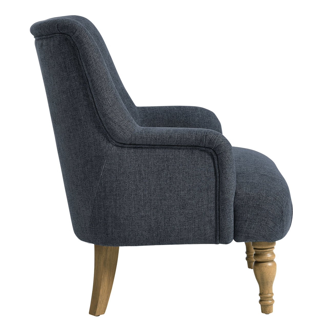 Regalia Fabric Accent Chair, Slate