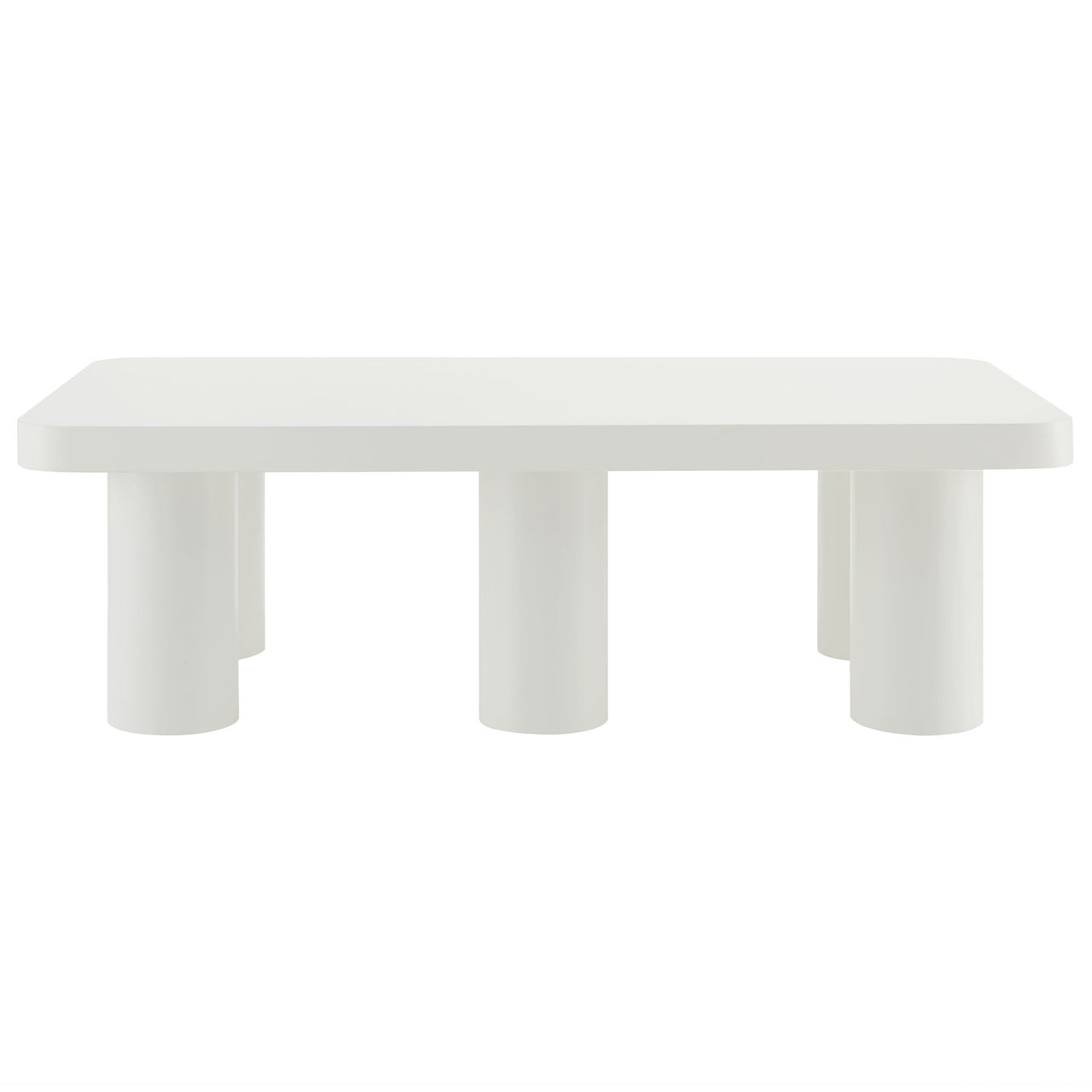 Laventh Coffee Table, White