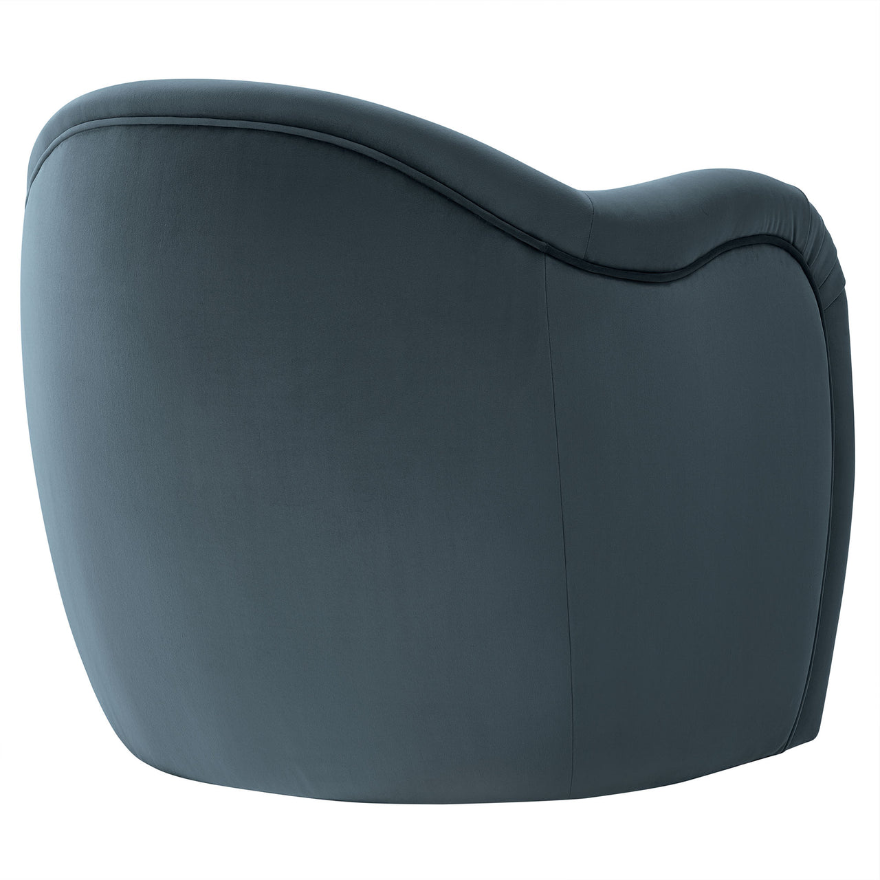Roux Velvet Accent Chair, Slate