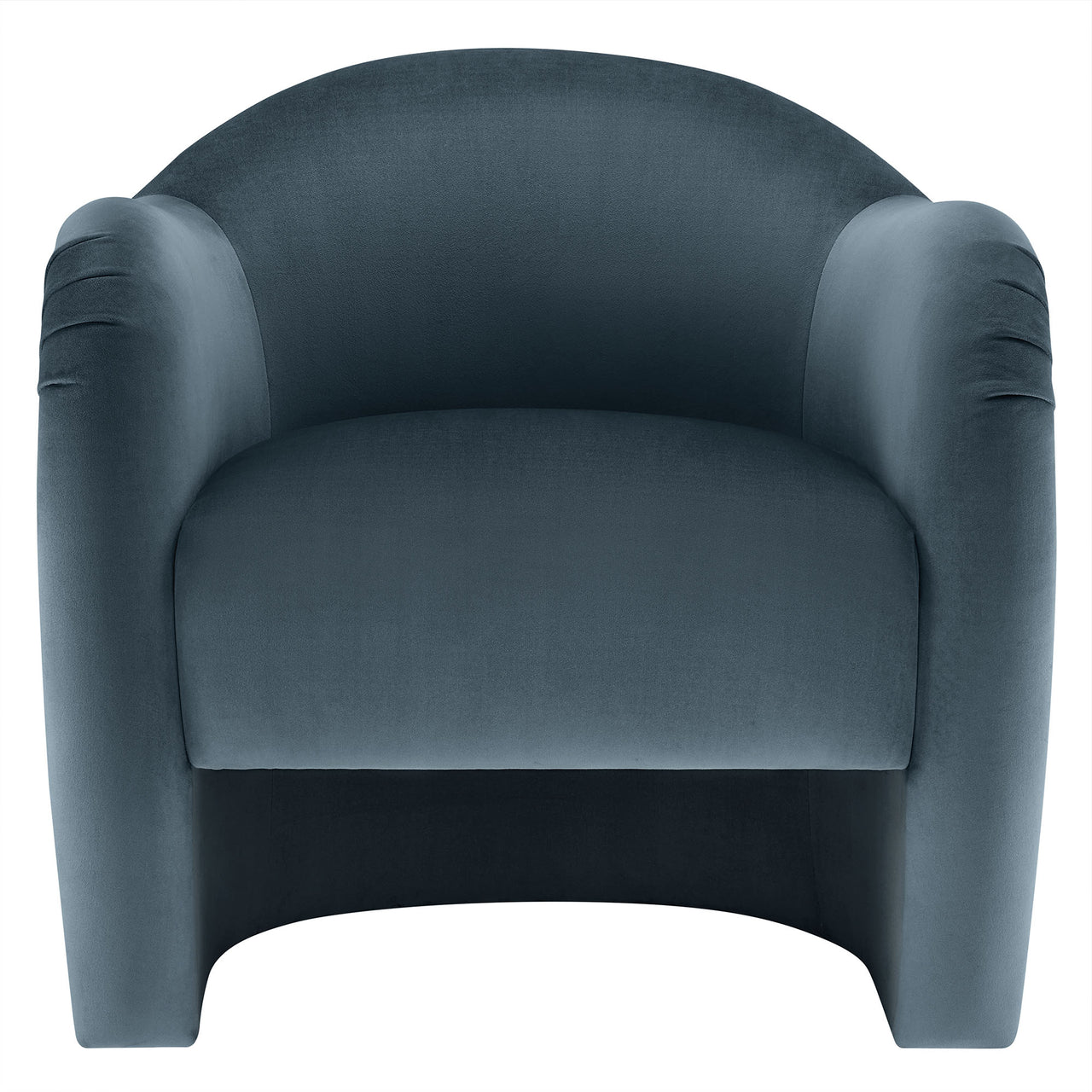 Roux Velvet Accent Chair, Slate