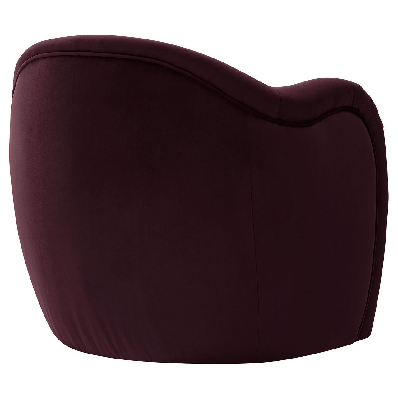 Roux Velvet Accent Chair, Wine