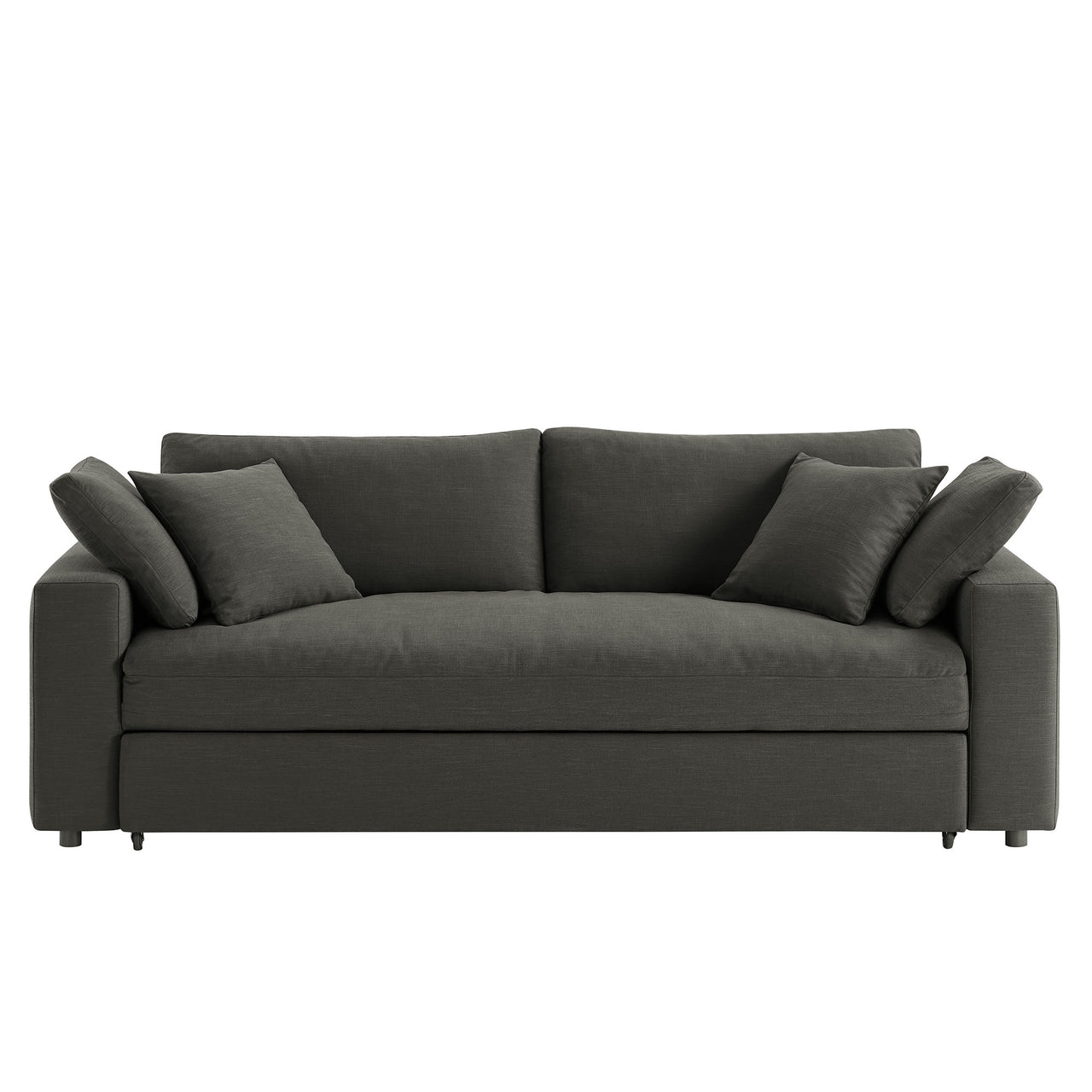 Angelic Cloudblend Sleeper Sofa, Gray