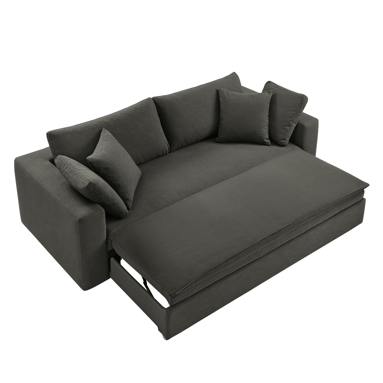 Angelic Cloudblend Sleeper Sofa, Gray