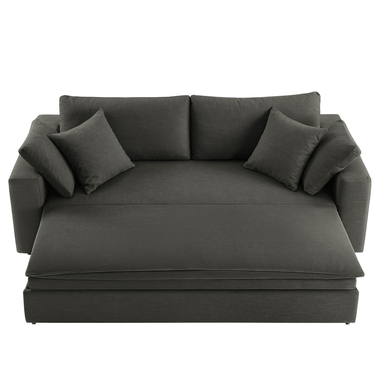 Angelic Cloudblend Sleeper Sofa, Gray