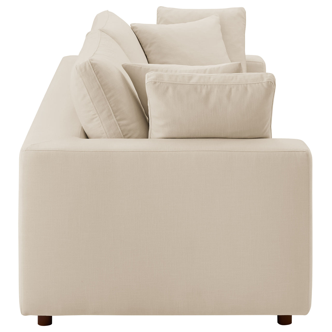 Angelic Cloudblend Sleeper Sofa, Light Beige