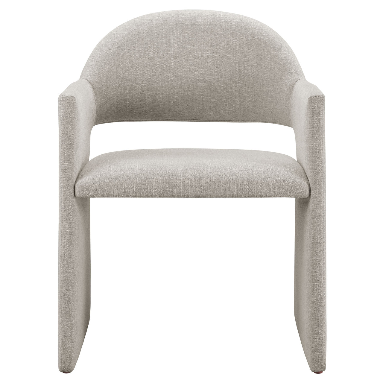 Heirachy Fabric Dining Armchair, Linen