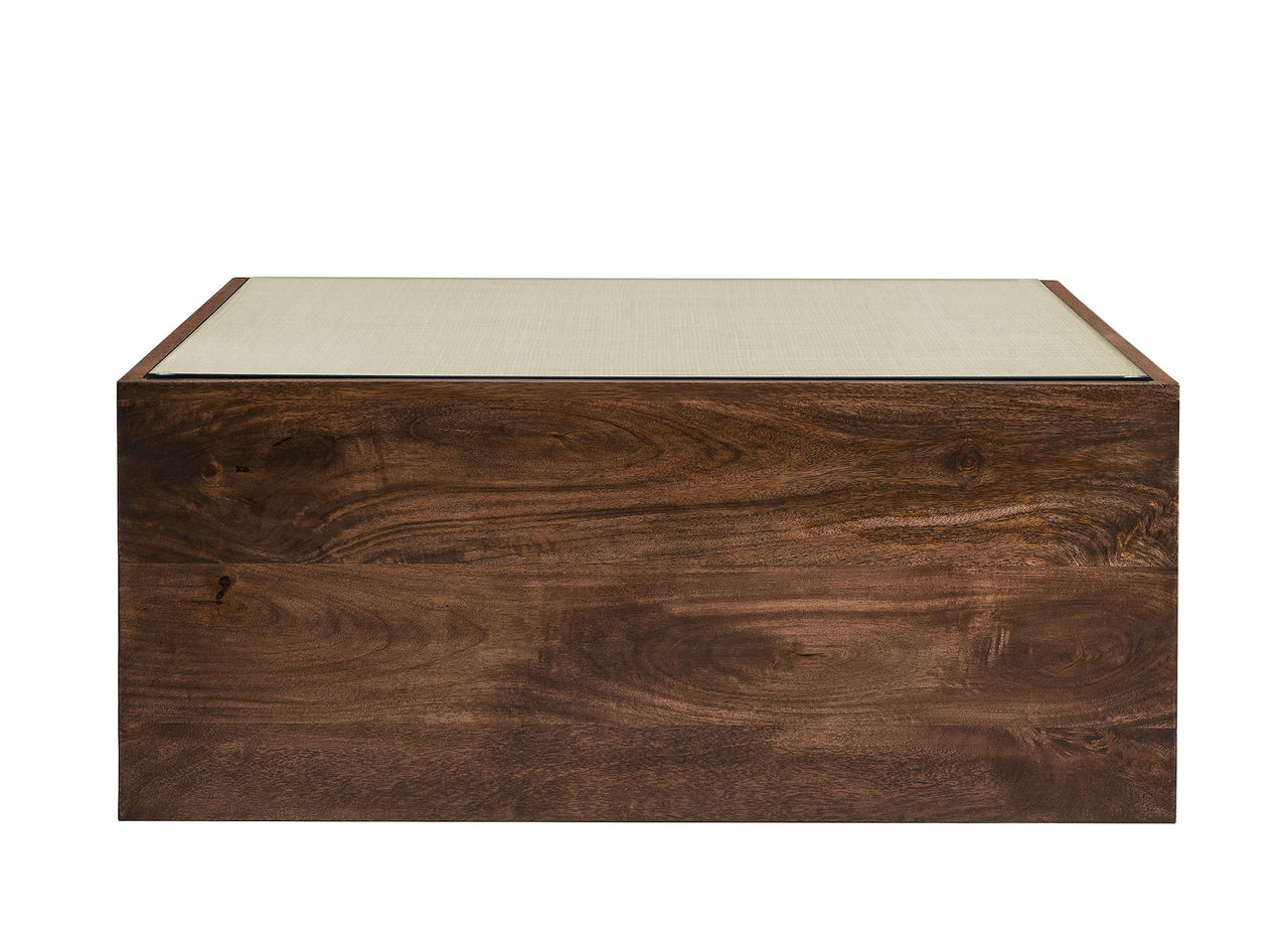Lysorin Square Coffee Table, Walnut