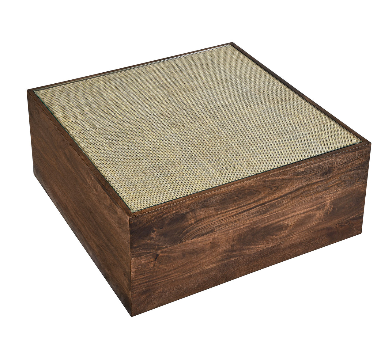 Lysorin Square Coffee Table, Walnut