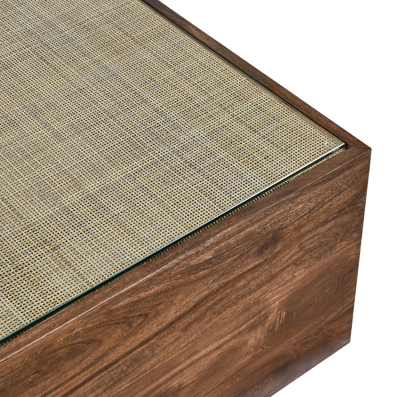 Lysorin Square Coffee Table, Walnut