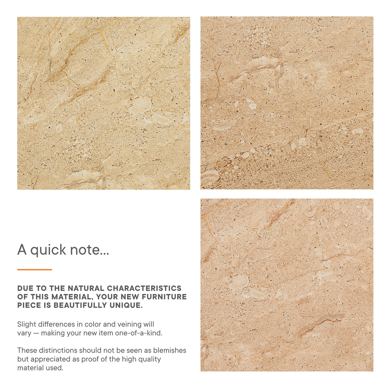 Calvenza Indoor | Outdoor Patio Coffee Table, Travertine
