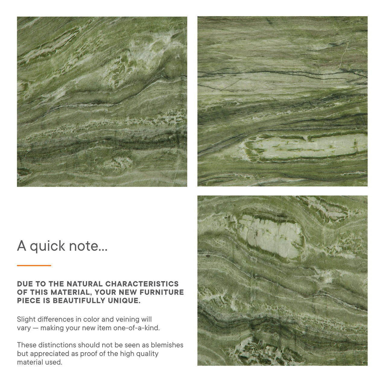 Caldera Indoor | Outdoor Faux Marble Coffee Table, Green