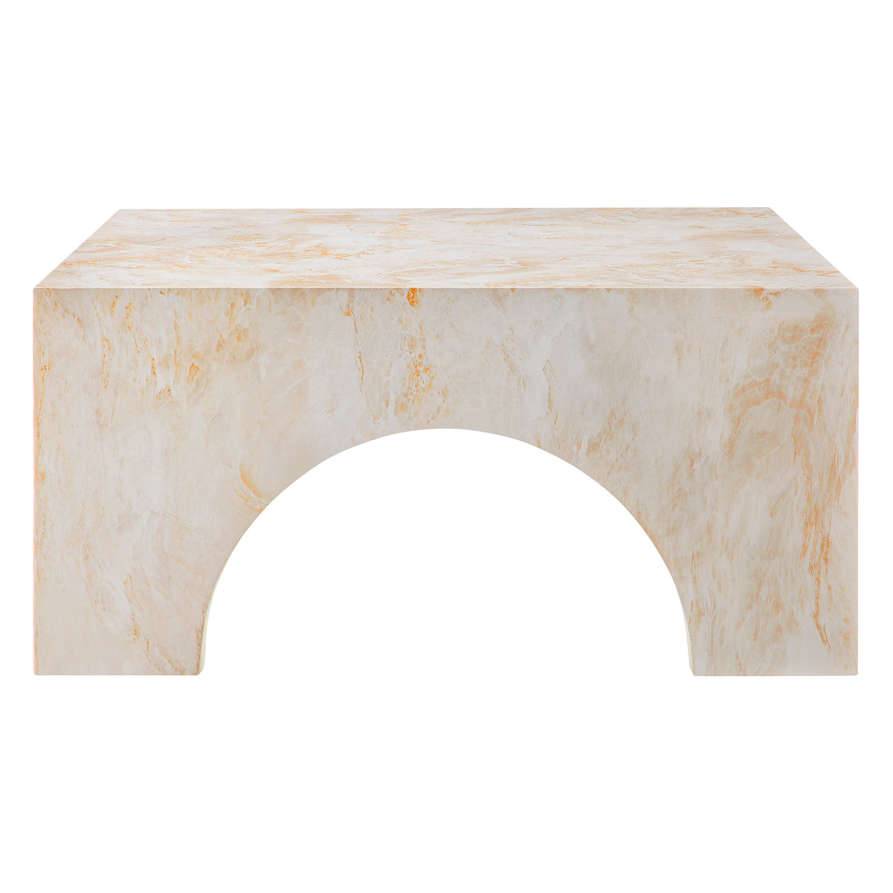 Cloister Indoor | Outdoor Coffee Table, Honey Onyx