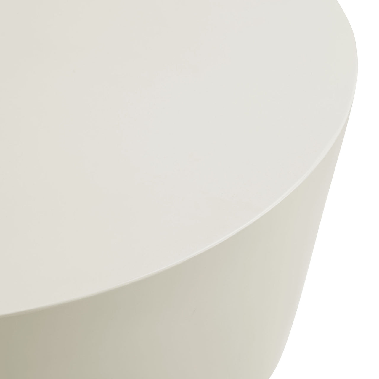 Brynn Round Indoor | Outdoor Concrete Coffee Table, White