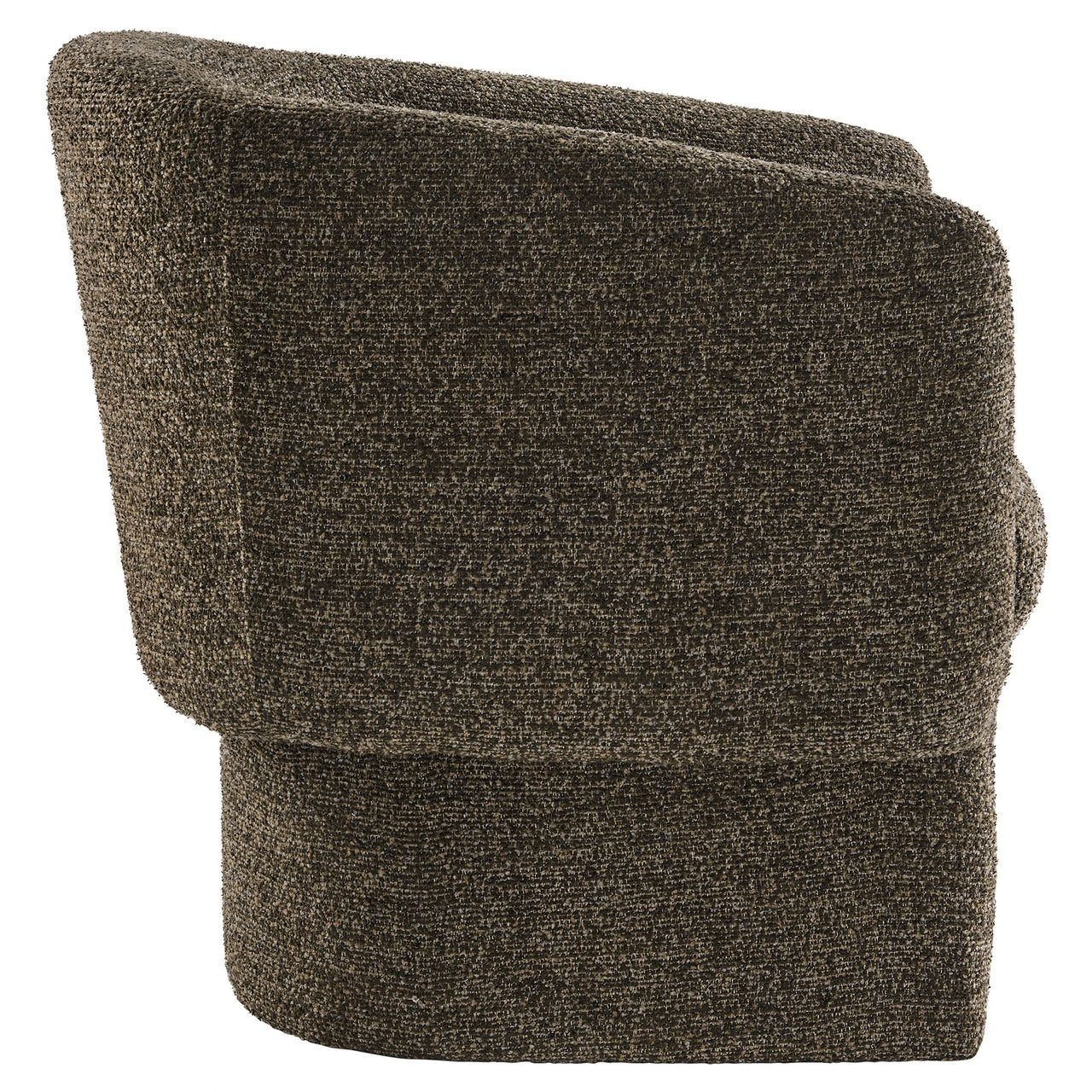 Inspiration Upholstered Boucle Accent Chair, Brown