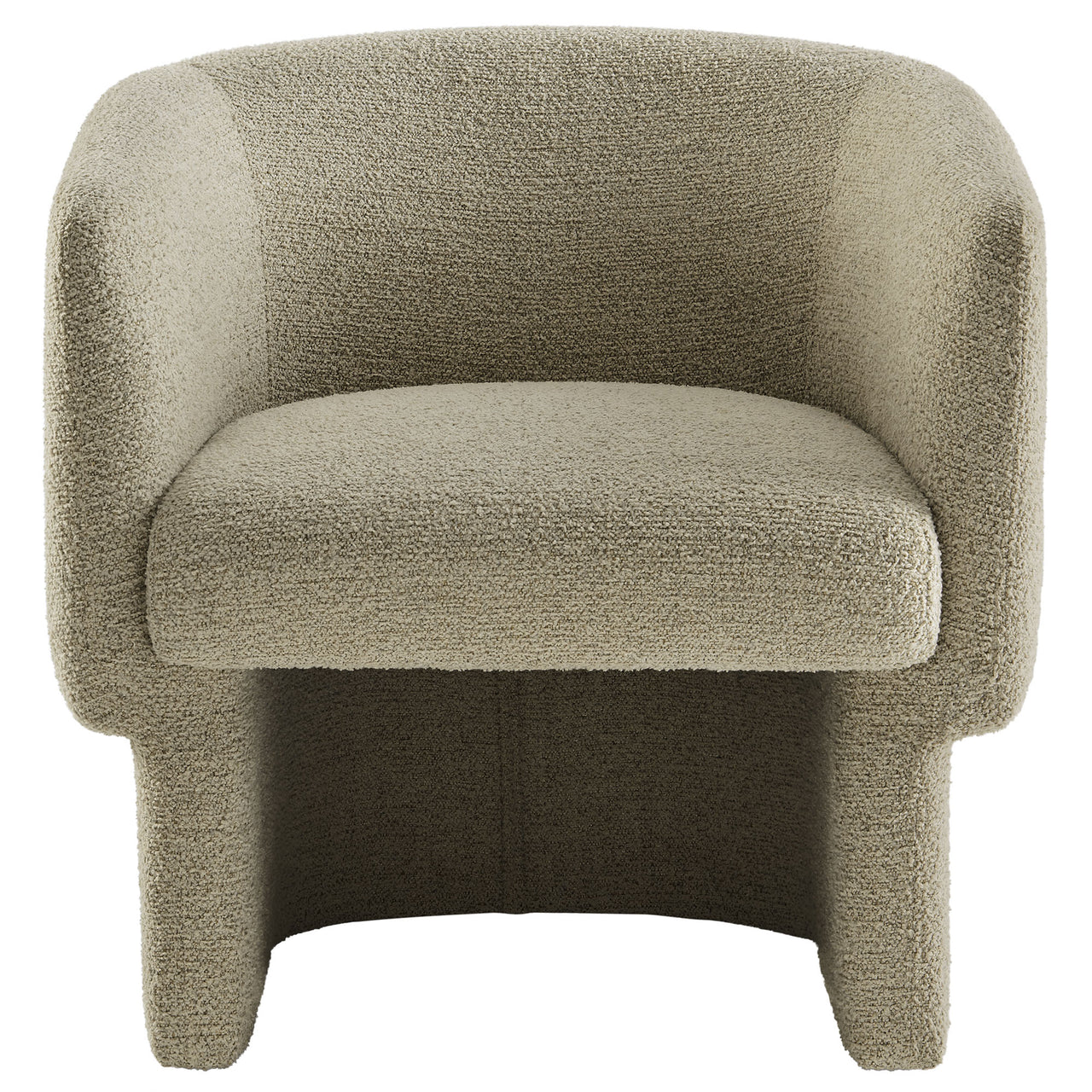 Inspiration Upholstered Boucle Accent Chair, Beige