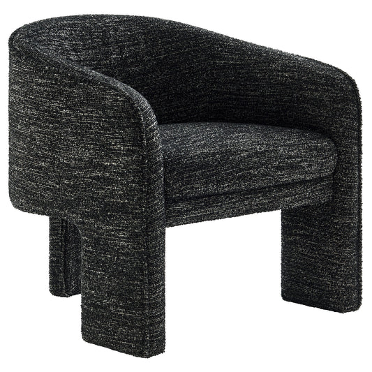 Rheon Upholstered Boucle Accent Armchair, Charcoal