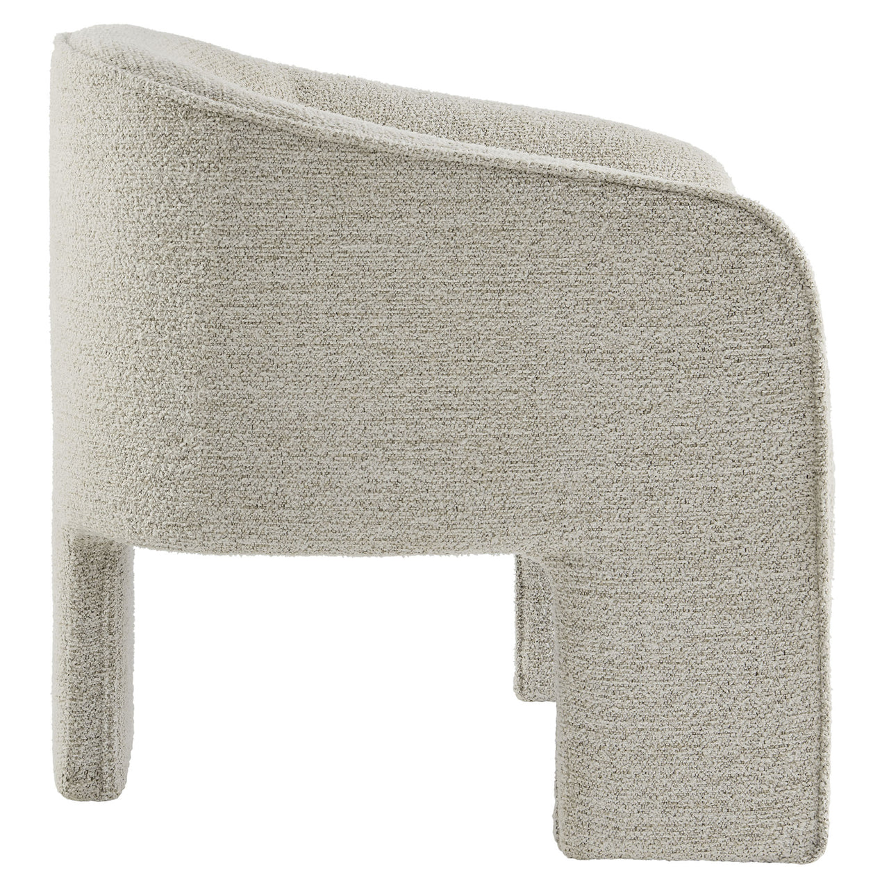 Rheon Upholstered Boucle Accent Armchair, Sand