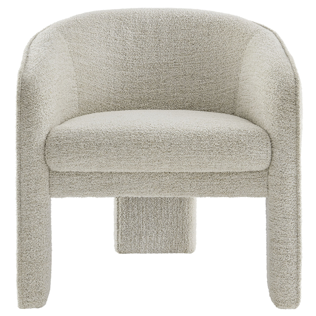 Rheon Upholstered Boucle Accent Armchair, Sand
