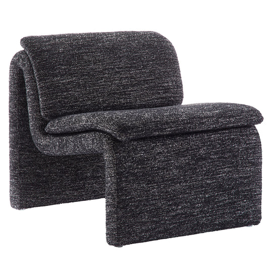 Sandbar Upholstered Boucle Accent Chair, Charcoal