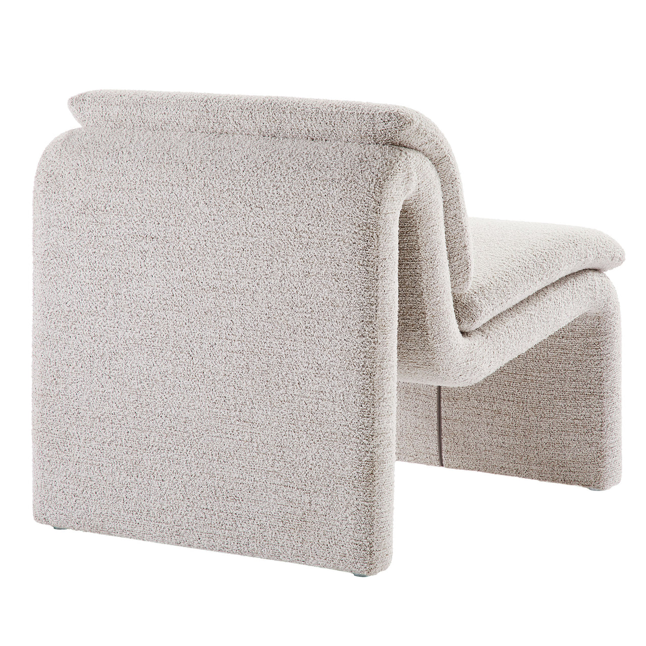 Sandbar Upholstered Boucle Accent Chair, Sand