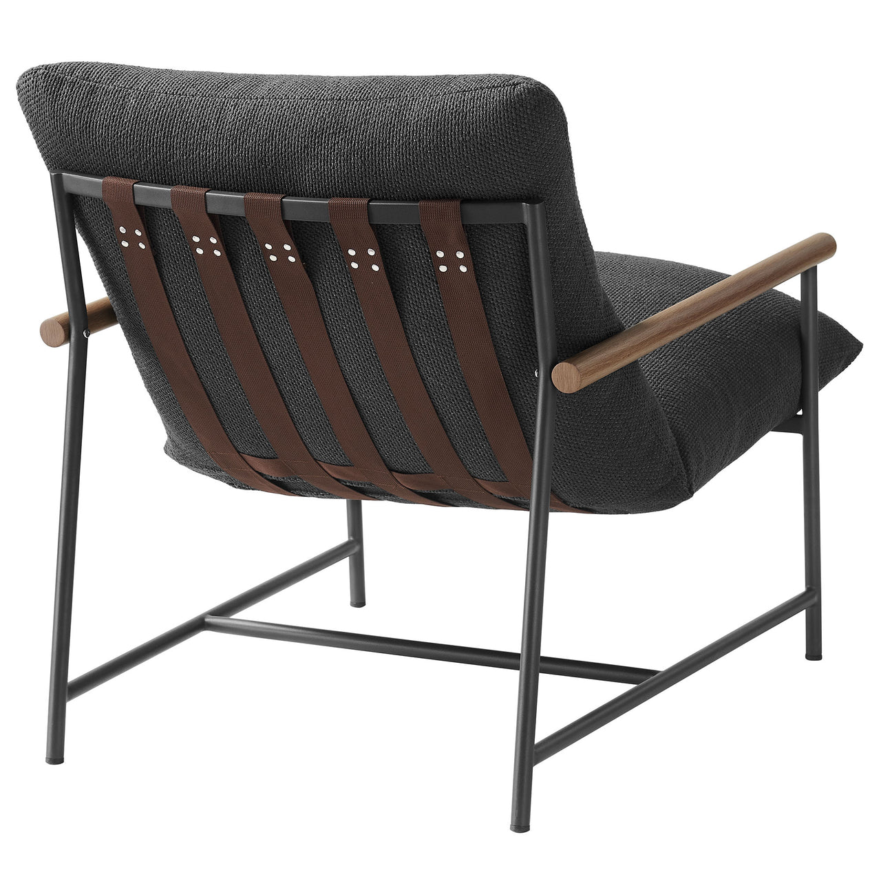 Bo Peep Alfresco Boucle Lounge Chair, Charcoal