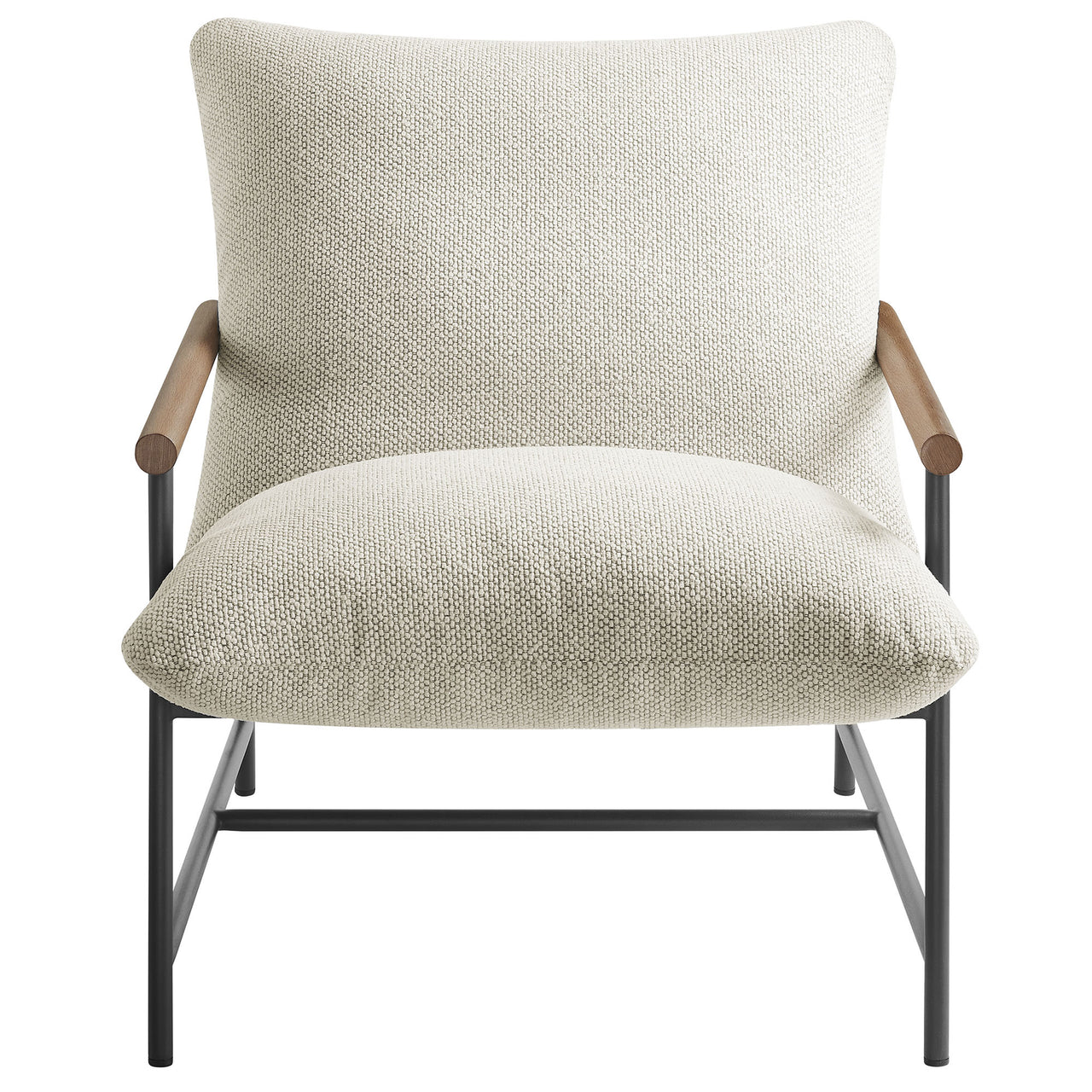 Bo Peep Alfresco Boucle Lounge Chair, Ivory
