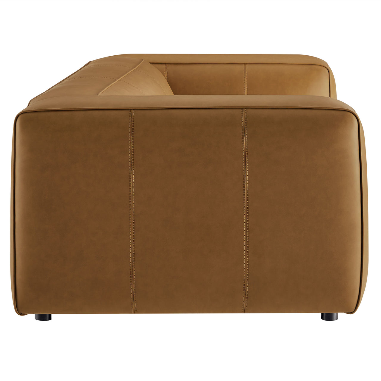 Ardyn Eco-Leather Sofa, Camel