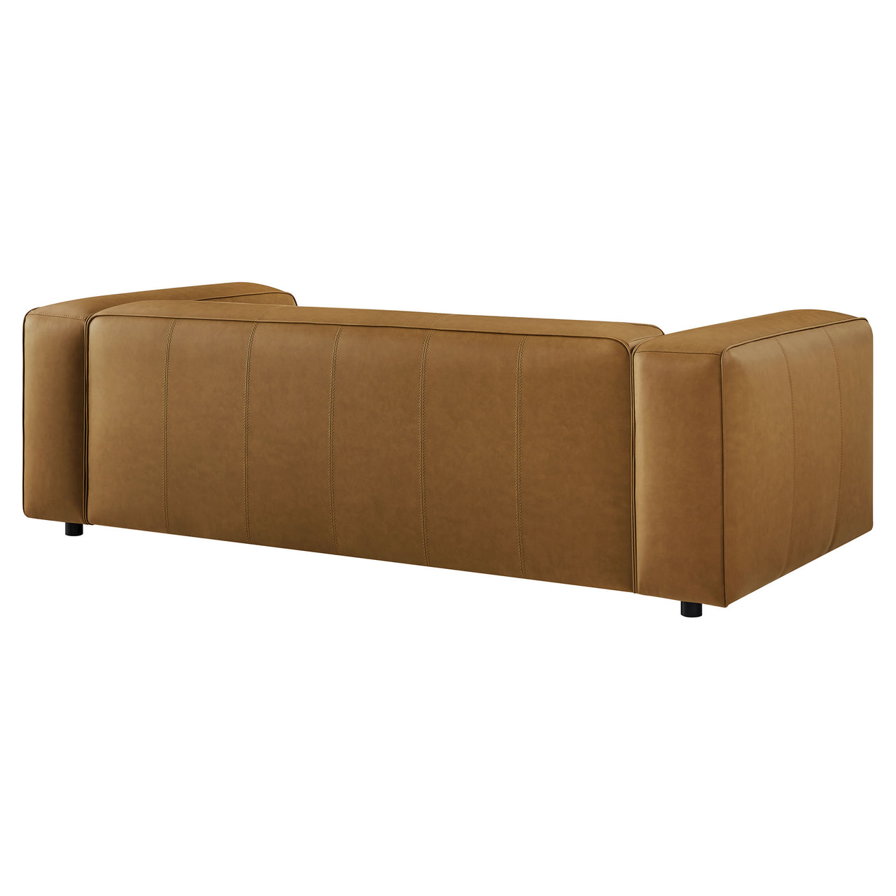 Ardyn Eco-Leather Sofa, Camel