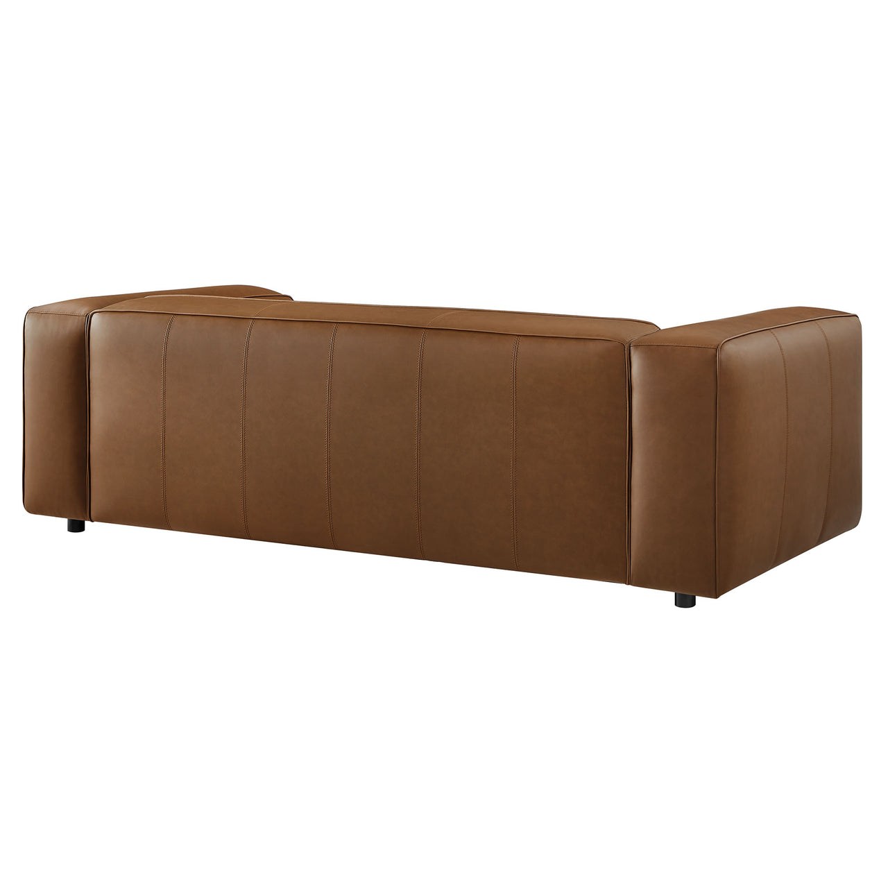 Ardyn Eco-Leather Sofa, Coffee