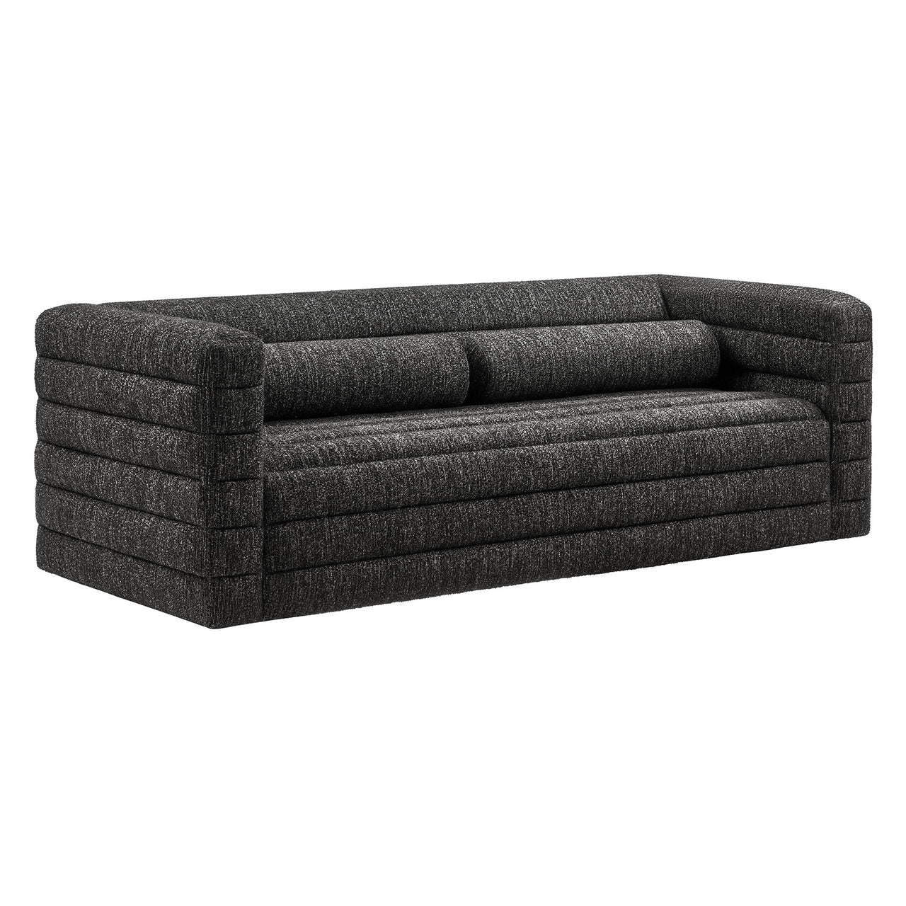 Convey Boucle Sofa, Charcoal