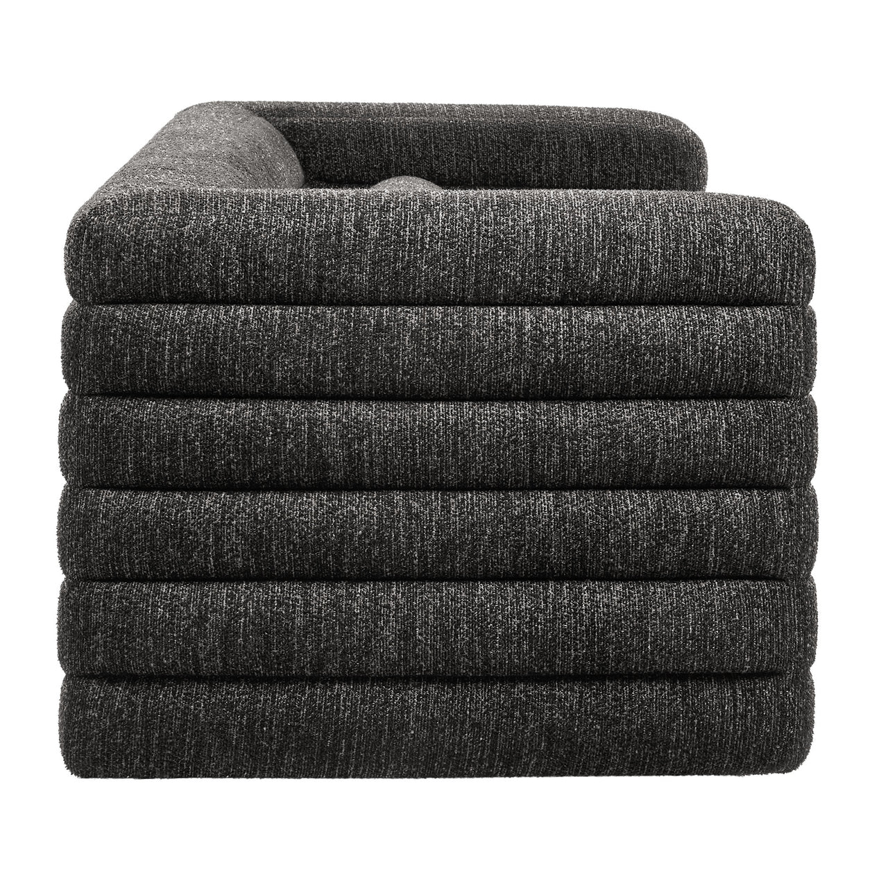 Convey Boucle Sofa, Charcoal