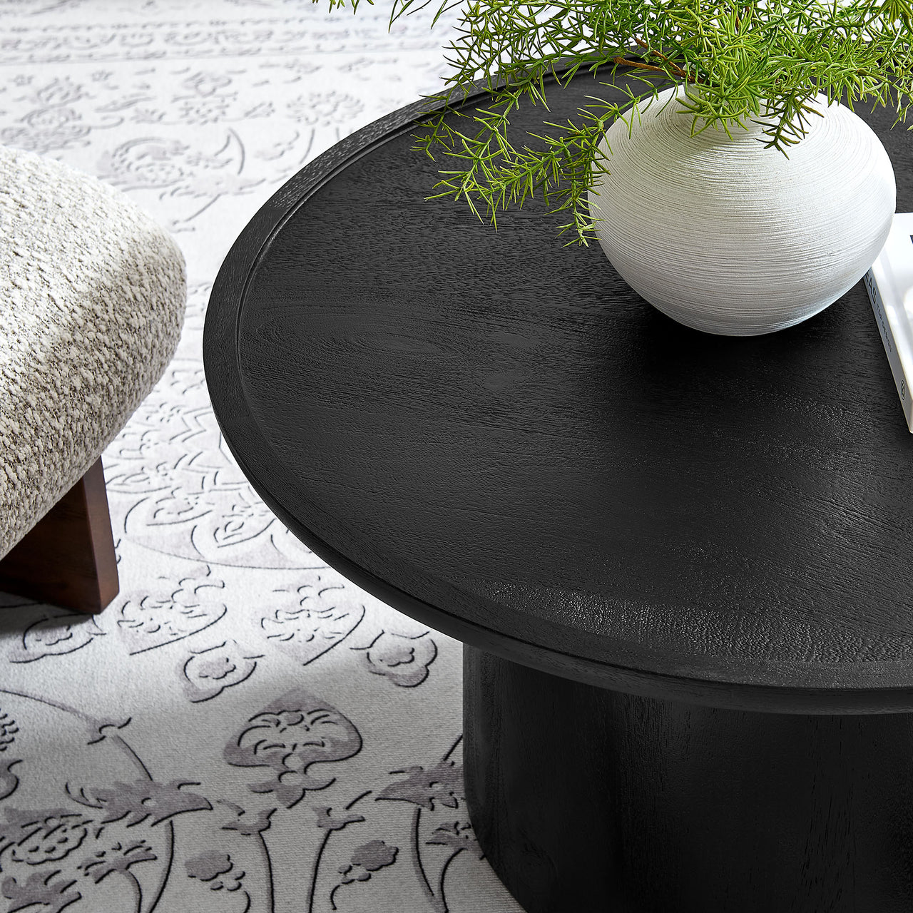 Orwin Coffee Table, Black