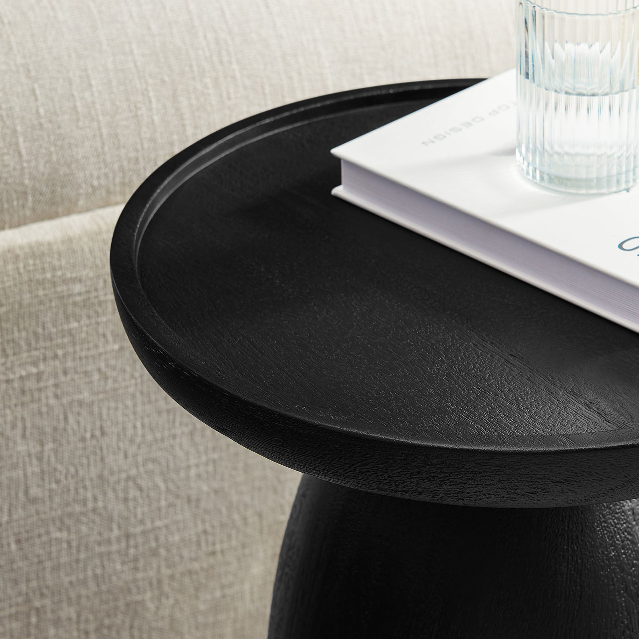Orwin Side Table, Black