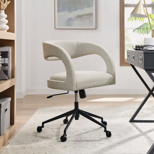 Heron Office Chair, Linen