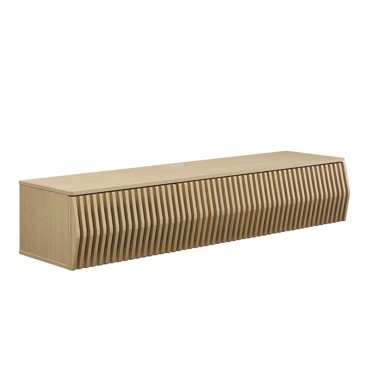 Scalio Floating TV Stand, Cream