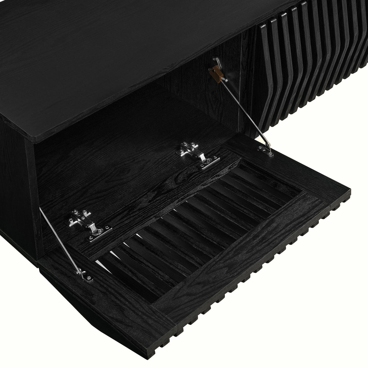 Scalio Floating TV Stand, Black