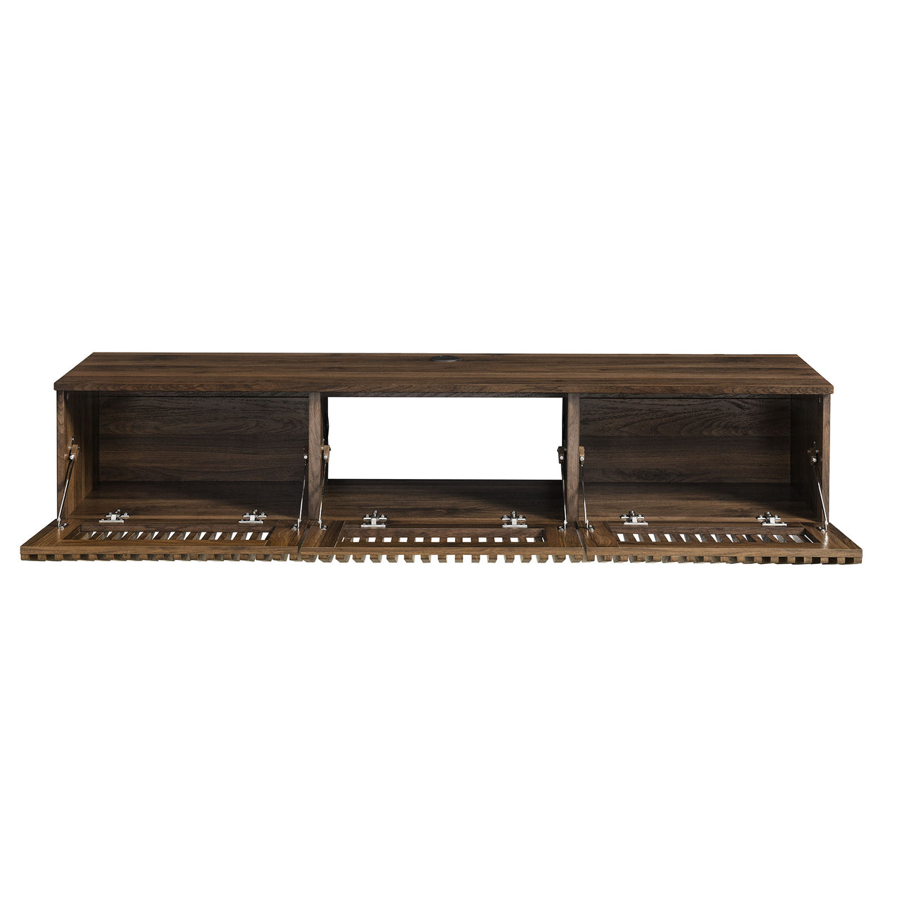 Scalio Floating TV Stand, Walnut