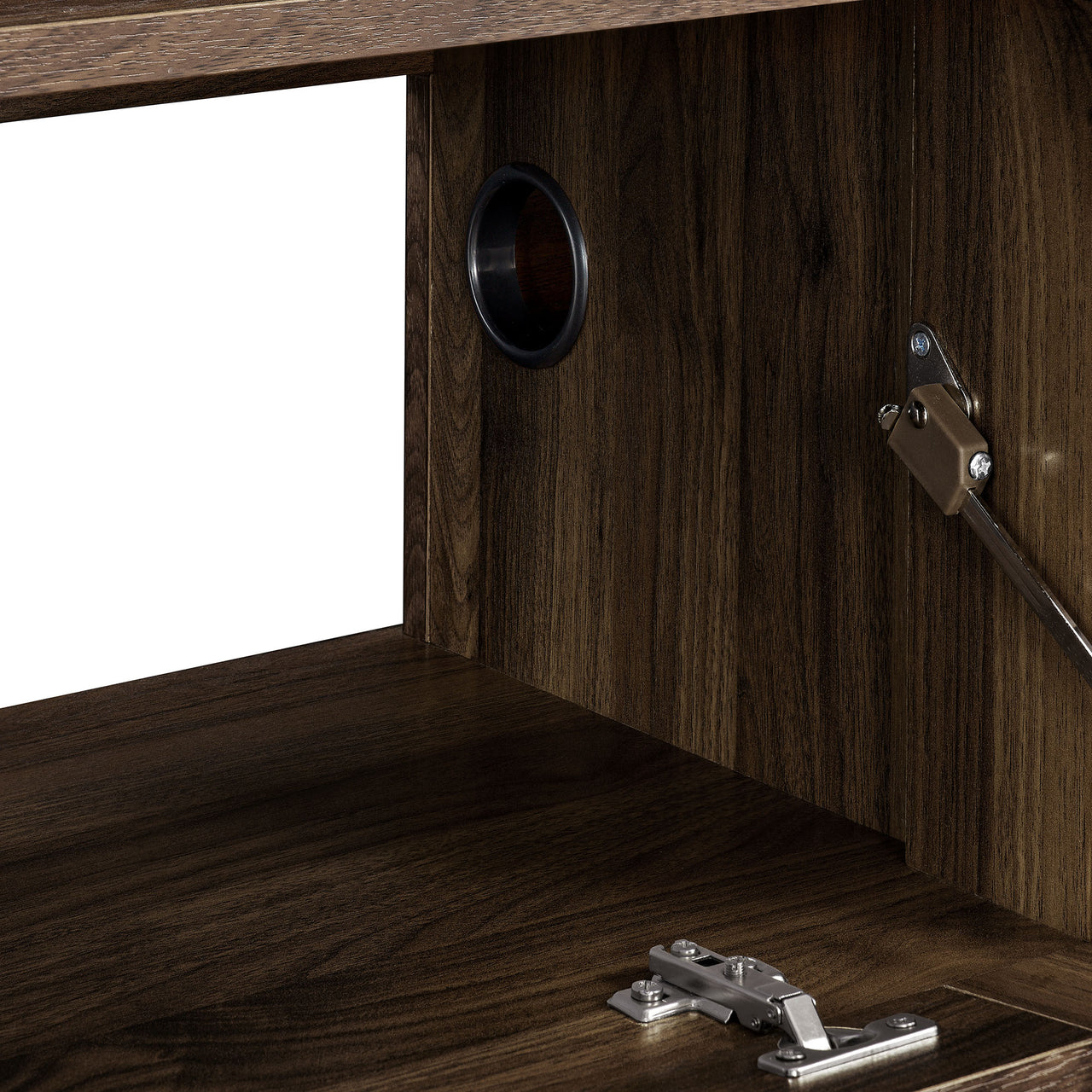 Scalio Floating TV Stand, Walnut