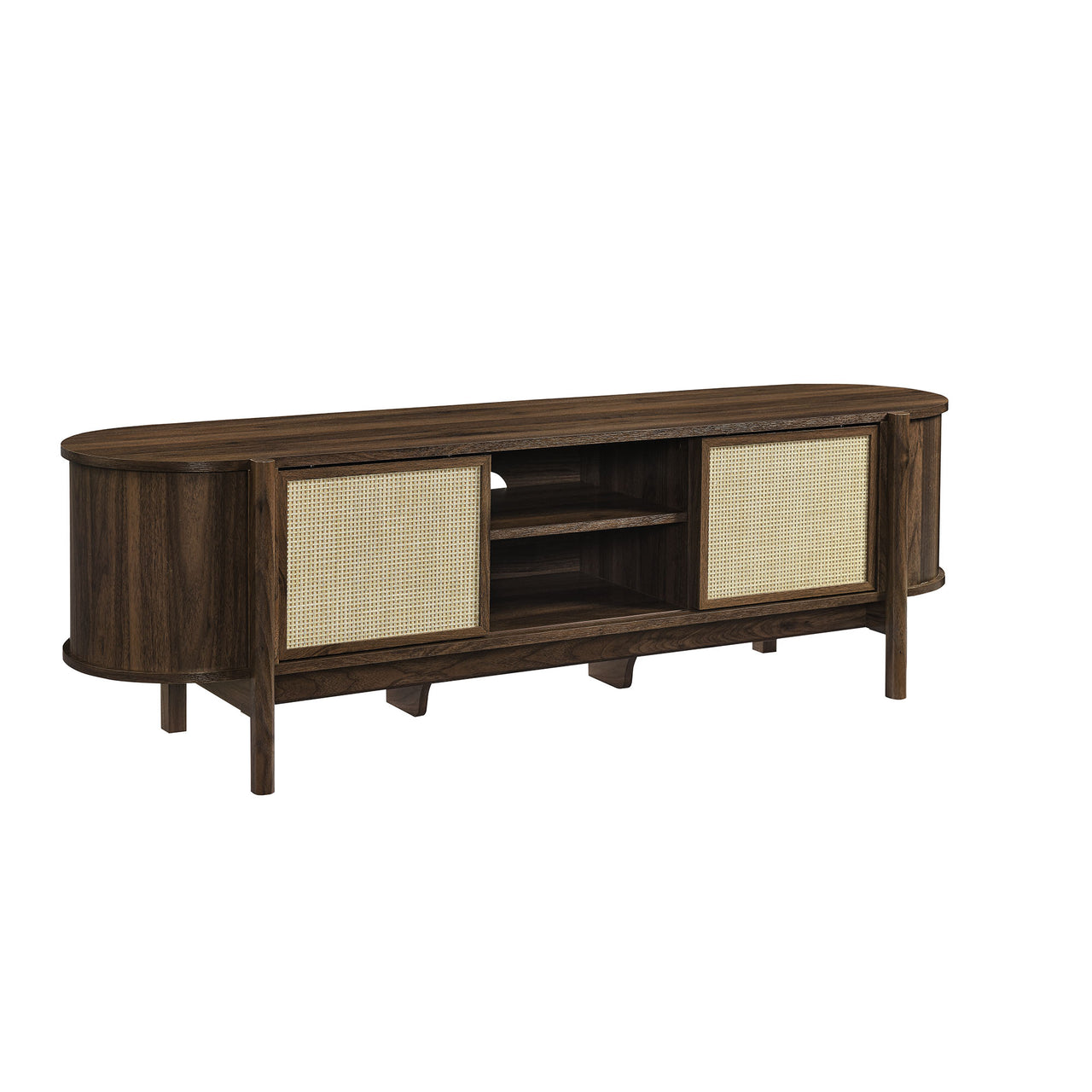 Cevoria TV Stand, Walnut