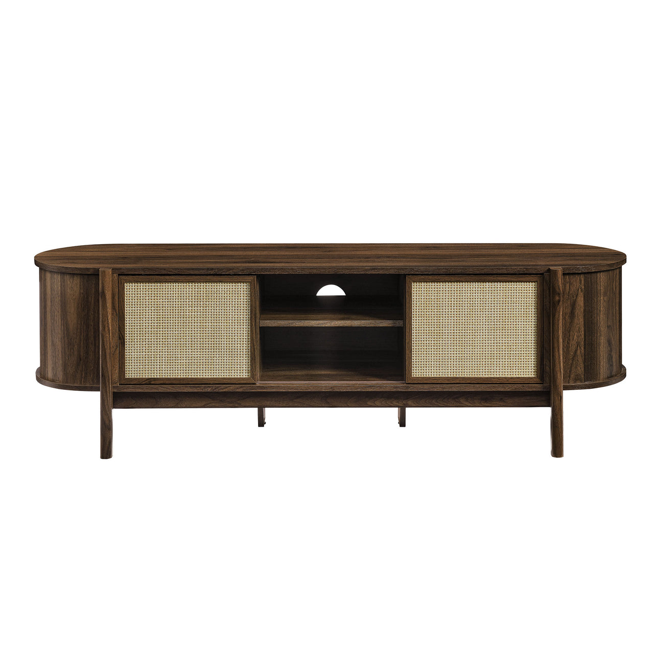 Cevoria TV Stand, Walnut