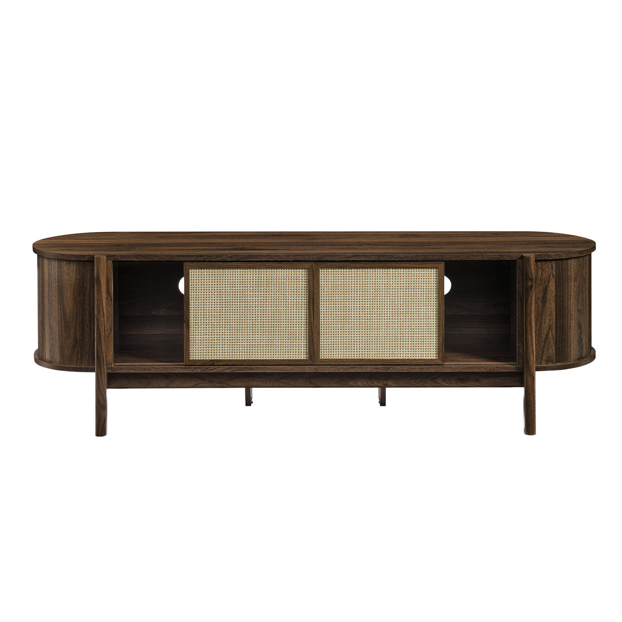 Cevoria TV Stand, Walnut
