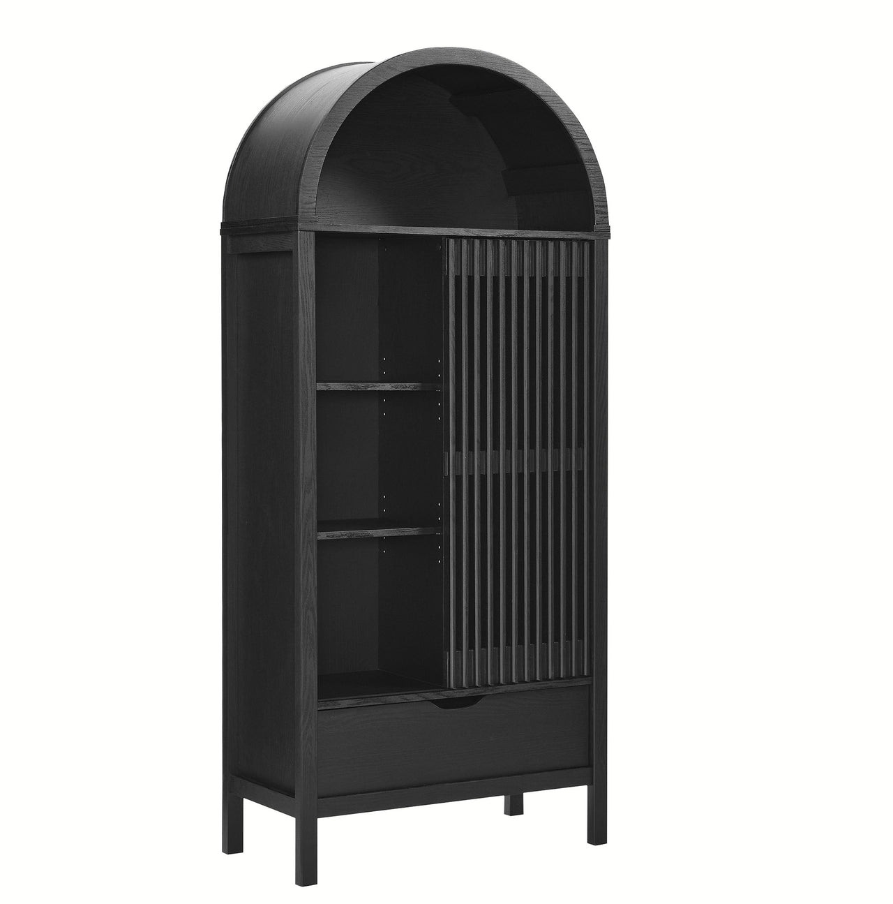 Scalio Storage Cabinet, Black