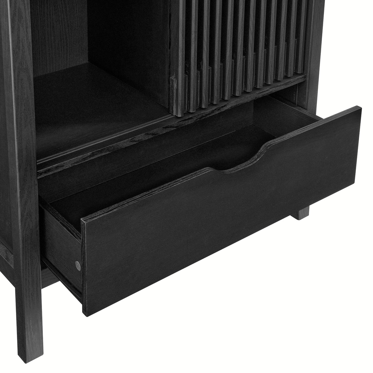 Scalio Storage Cabinet, Black