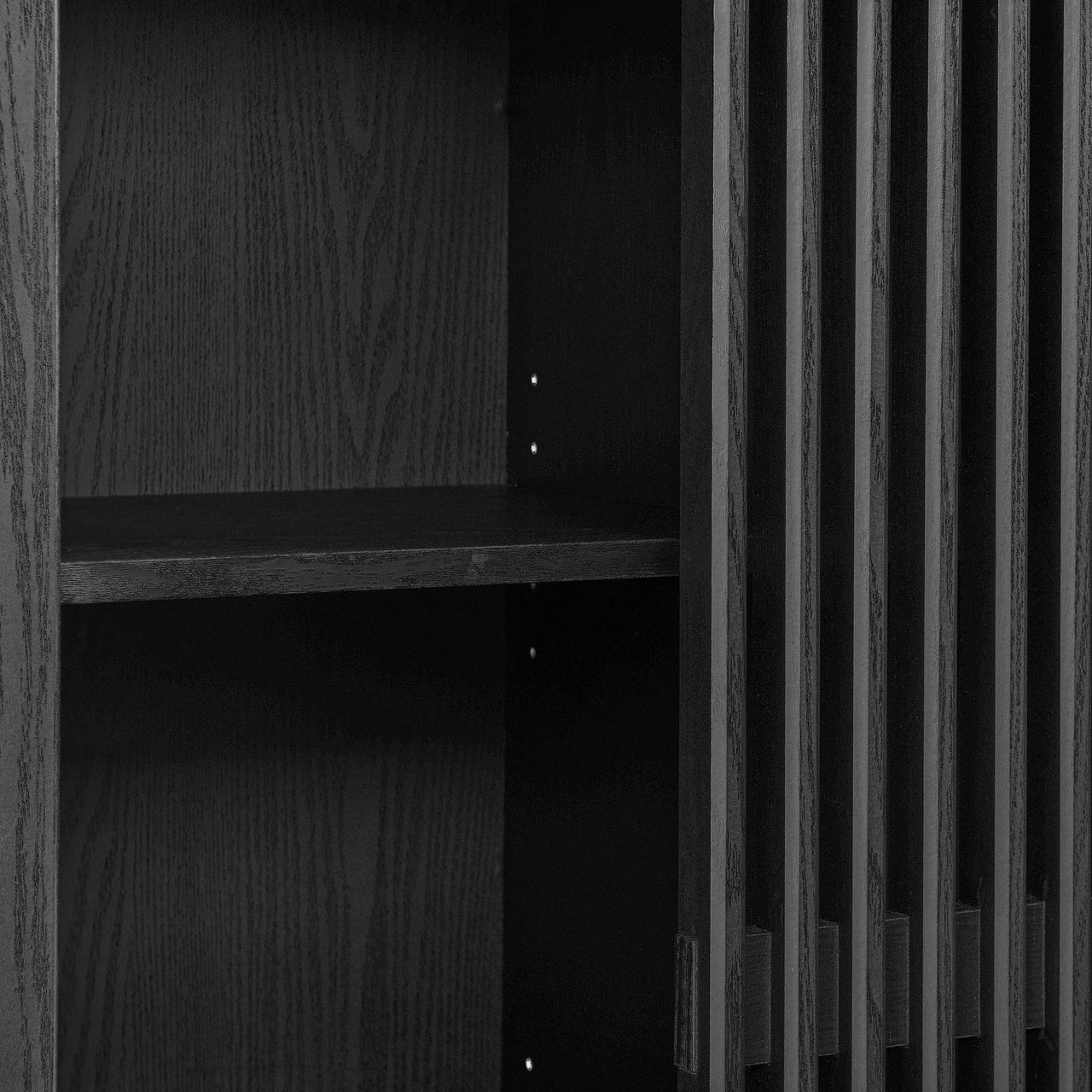 Scalio Storage Cabinet, Black