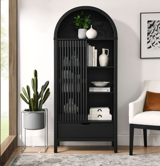 Scalio Storage Cabinet, Black